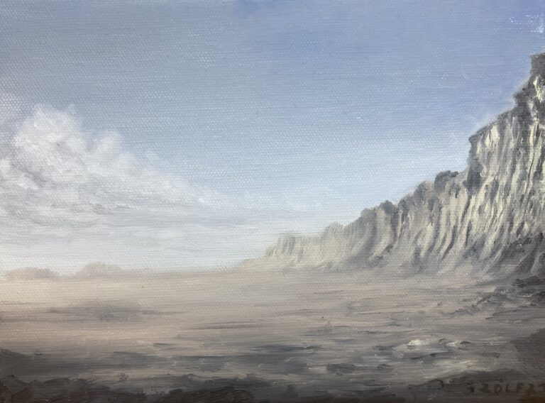 Landcape_oil on canvas_old master technique